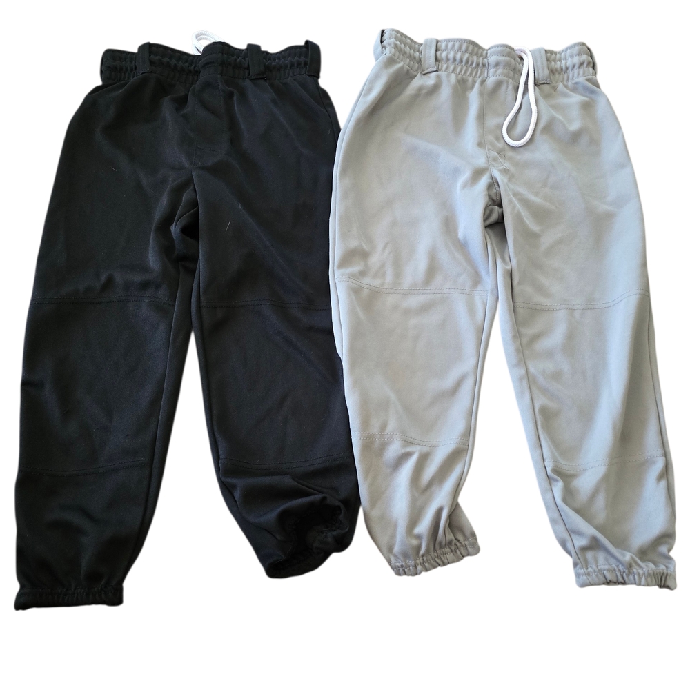 Rawlings Kids Jogger Pants - Black & Light Gray